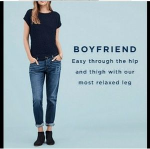 Ann Taylor Slim Boyfriend jeans
